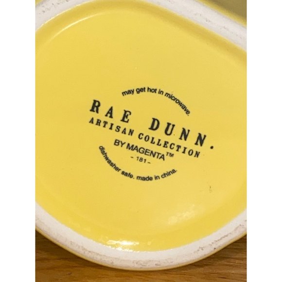 Rae Dunn Ceramic Yellow Happy Spring Easter Coffee Tea Mug Cup - Picture 7 of 7